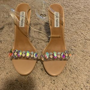 Jeweled Steve Madden Heels